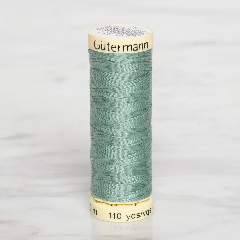 Gütermann Sewing Thread, 100m, Pastel Green - 913