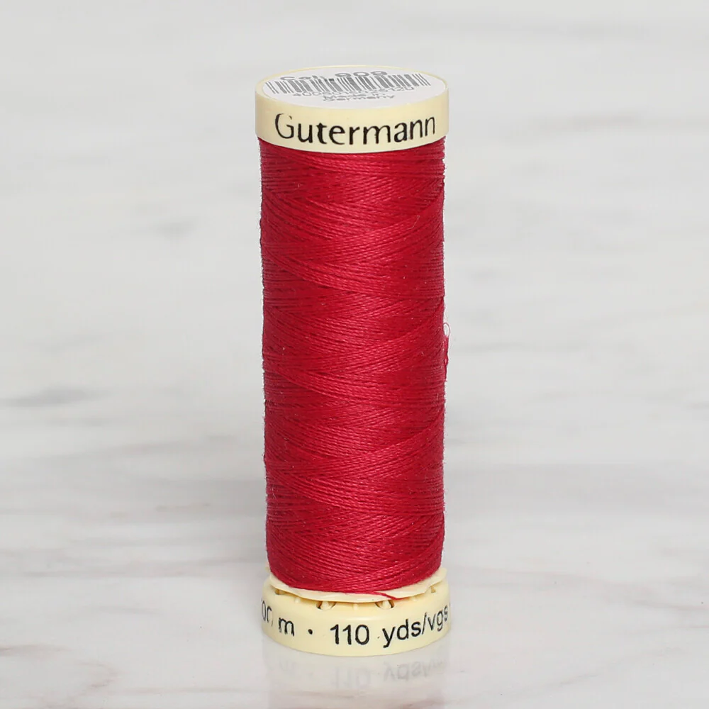 Gütermann Sewing Thread, 100m, Red - 909