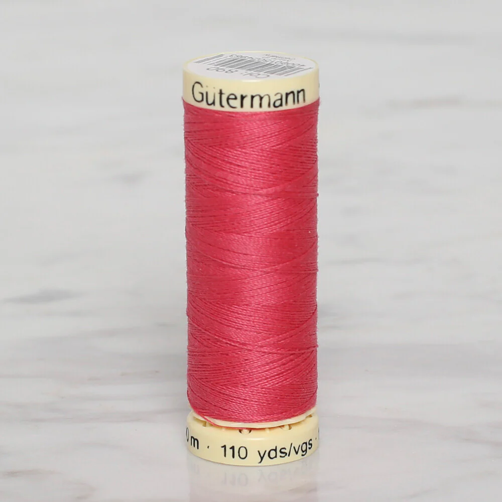 Gütermann Sewing Thread, 100m, Vermilion - 890