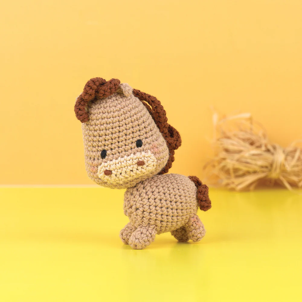 Hello Adorable Amigurumi Kit - Ginger The Pony - HC885 - Image 2