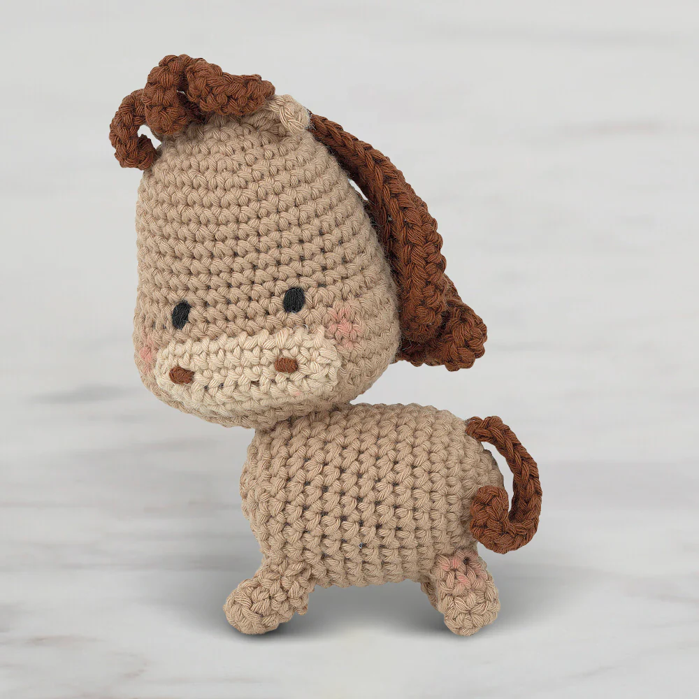 Hello Adorable Amigurumi Kit - Ginger The Pony - HC885 - Image 4