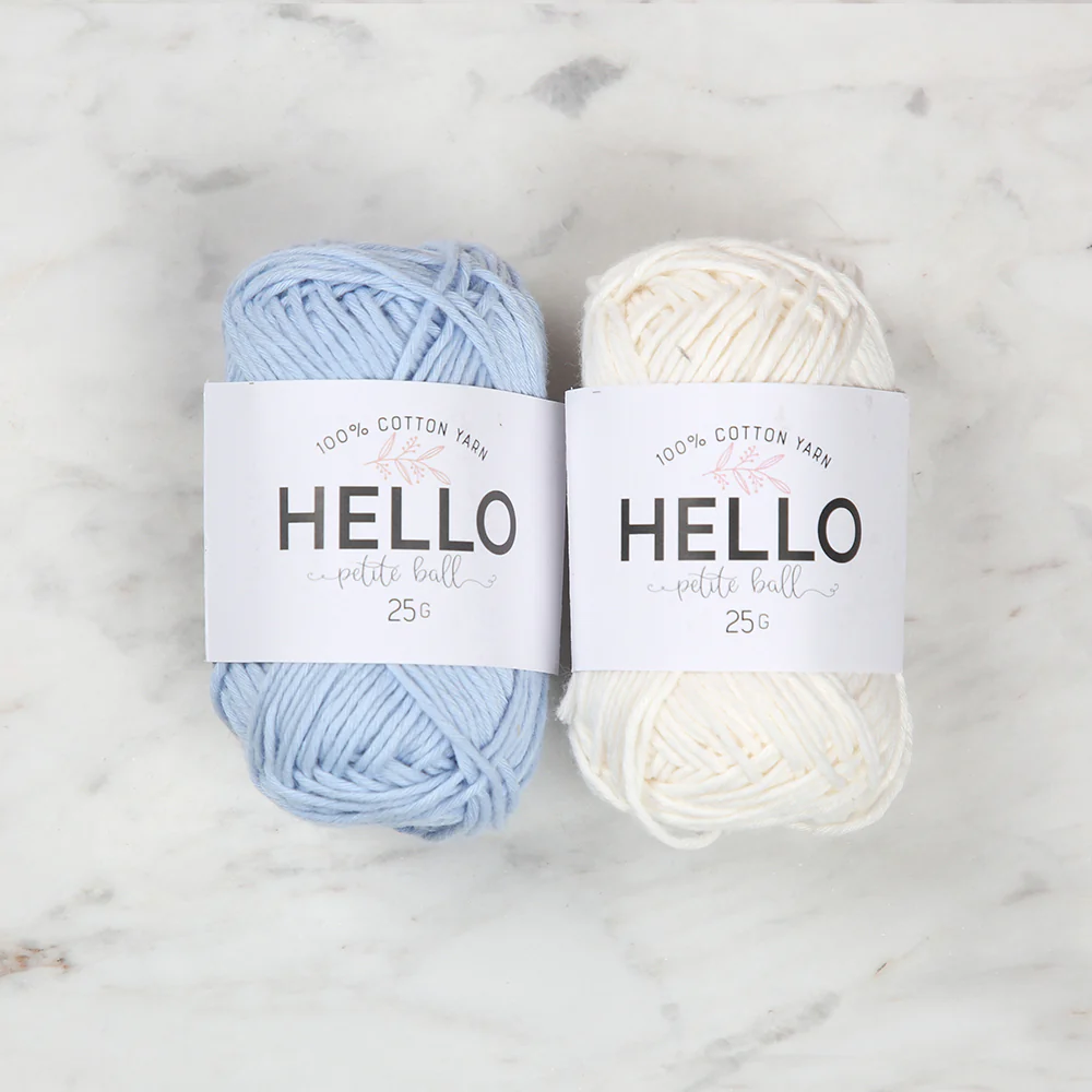 Hello Crochet Hobby Set - Summer Baby Sweater - Image 3