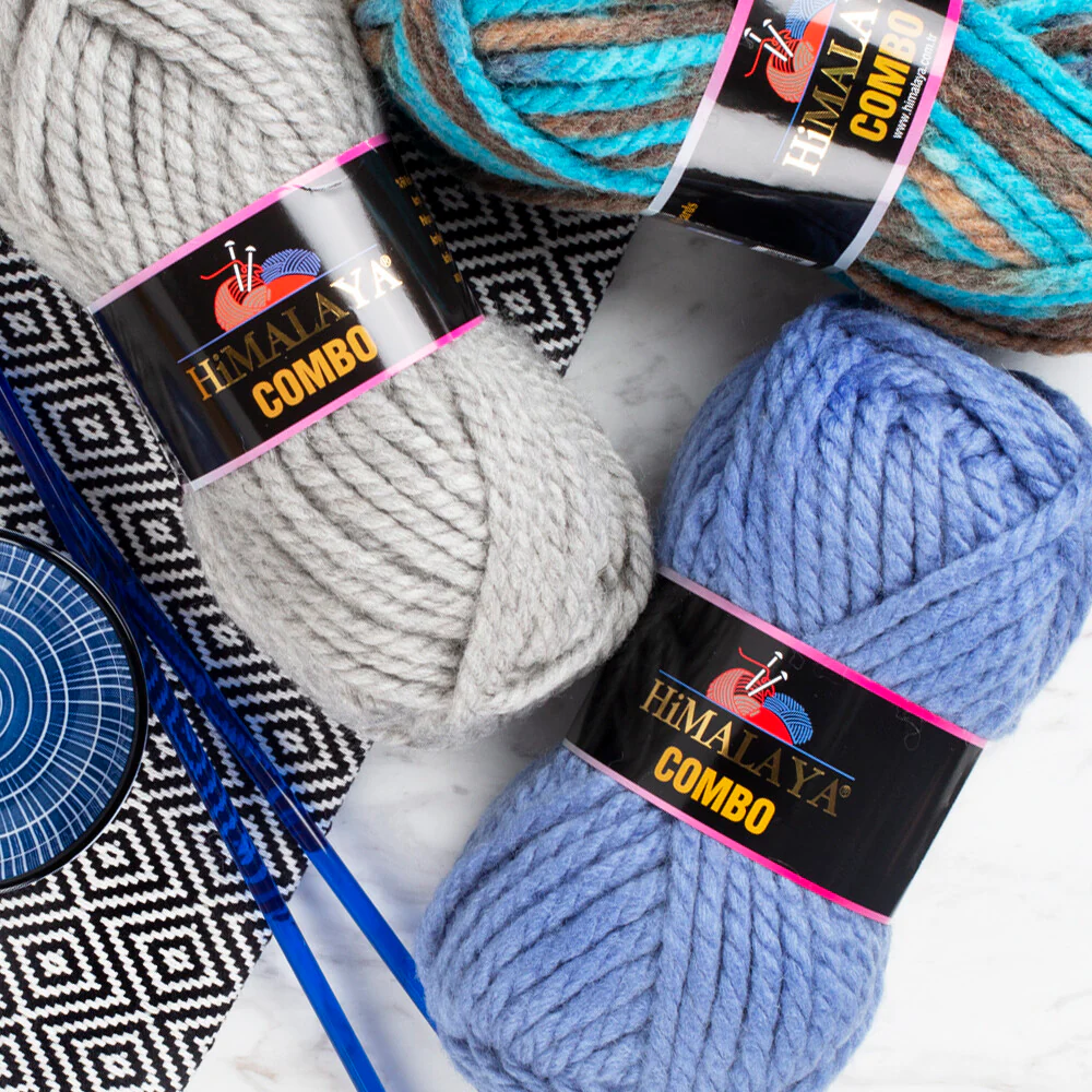 Himalaya Combo Yarn, Red - 52711 - Image 3