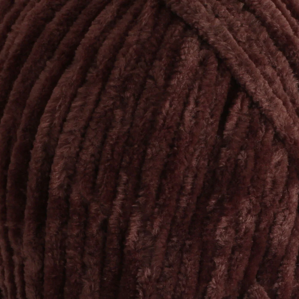 Himalaya Dolphin Baby Chenille Yarn, Brown - 80366 - Image 2