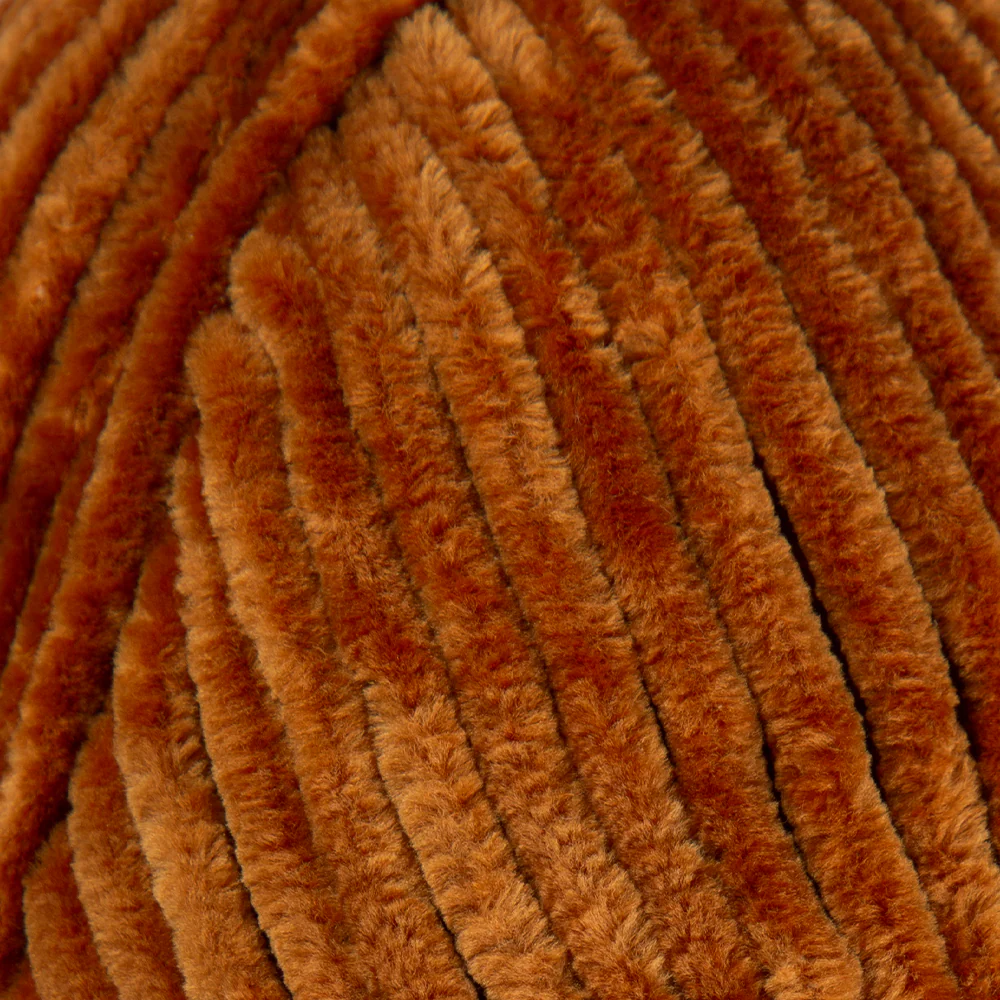 Himalaya Dolphin Baby Chenille Yarn , Brown - 80378 - Image 2