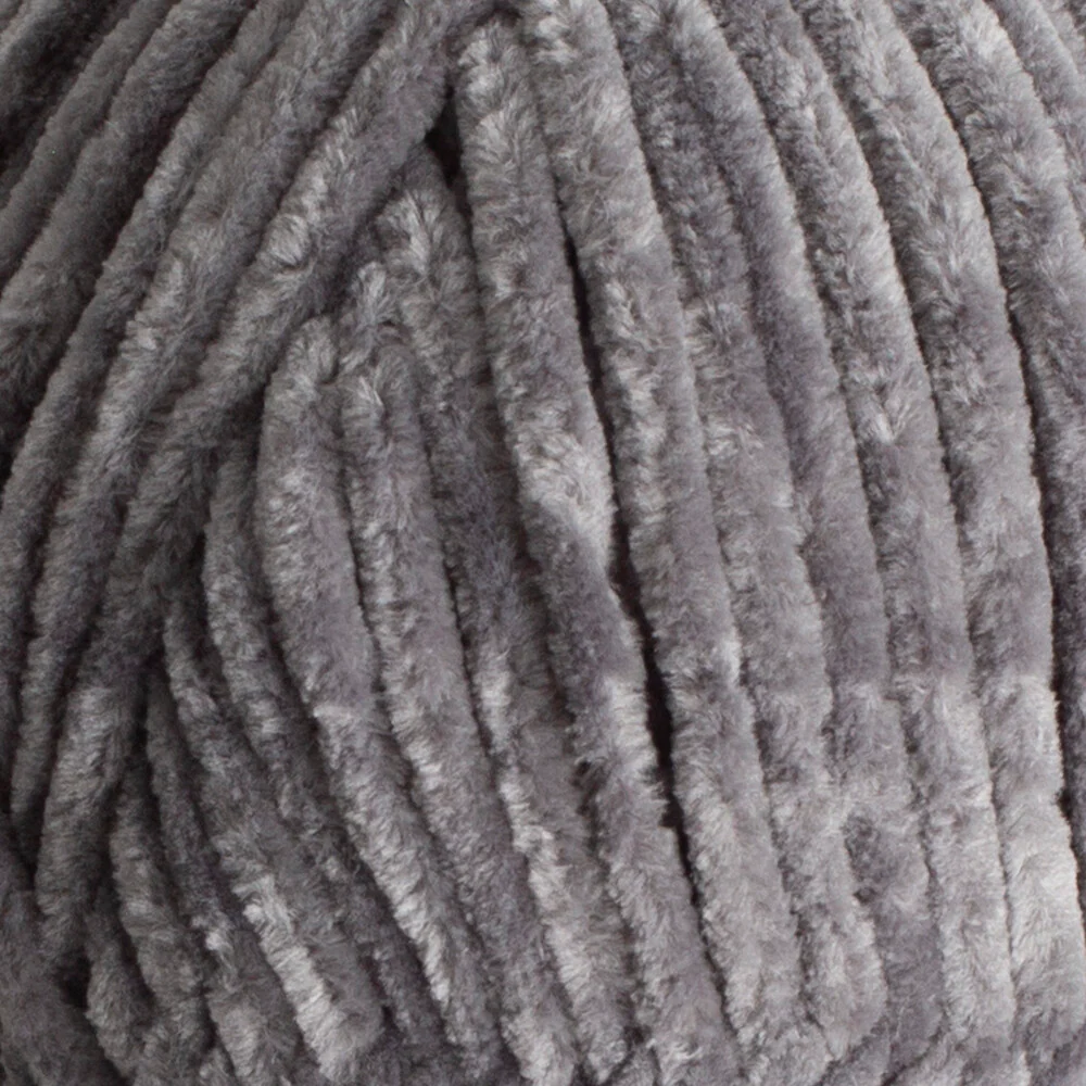 Himalaya Dolphin Baby Chenille Yarn, Grey - 80369 - Image 2