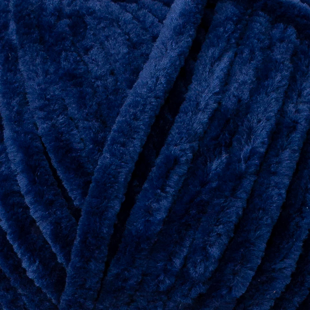 Himalaya Dolphin Baby Chenille Yarn, Navy Blue - 80321 - Image 2