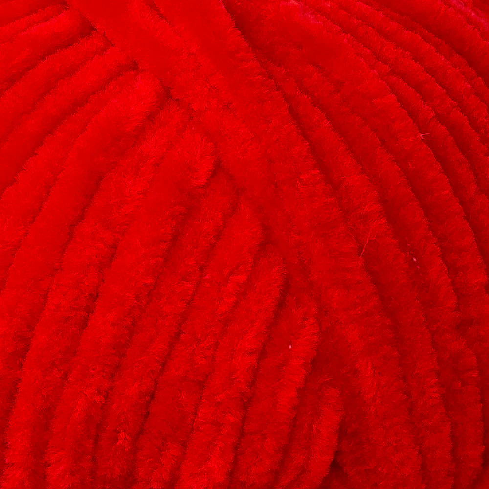 Himalaya Dolphin Baby Chenille Yarn, Red - 80318 - Image 2