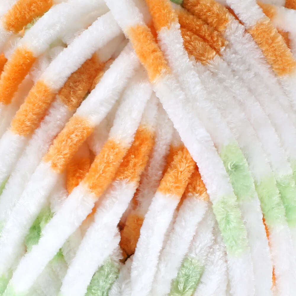 Himalaya Dolphin Baby Colors Chenille Yarn, Variegated - 80401 - Image 2
