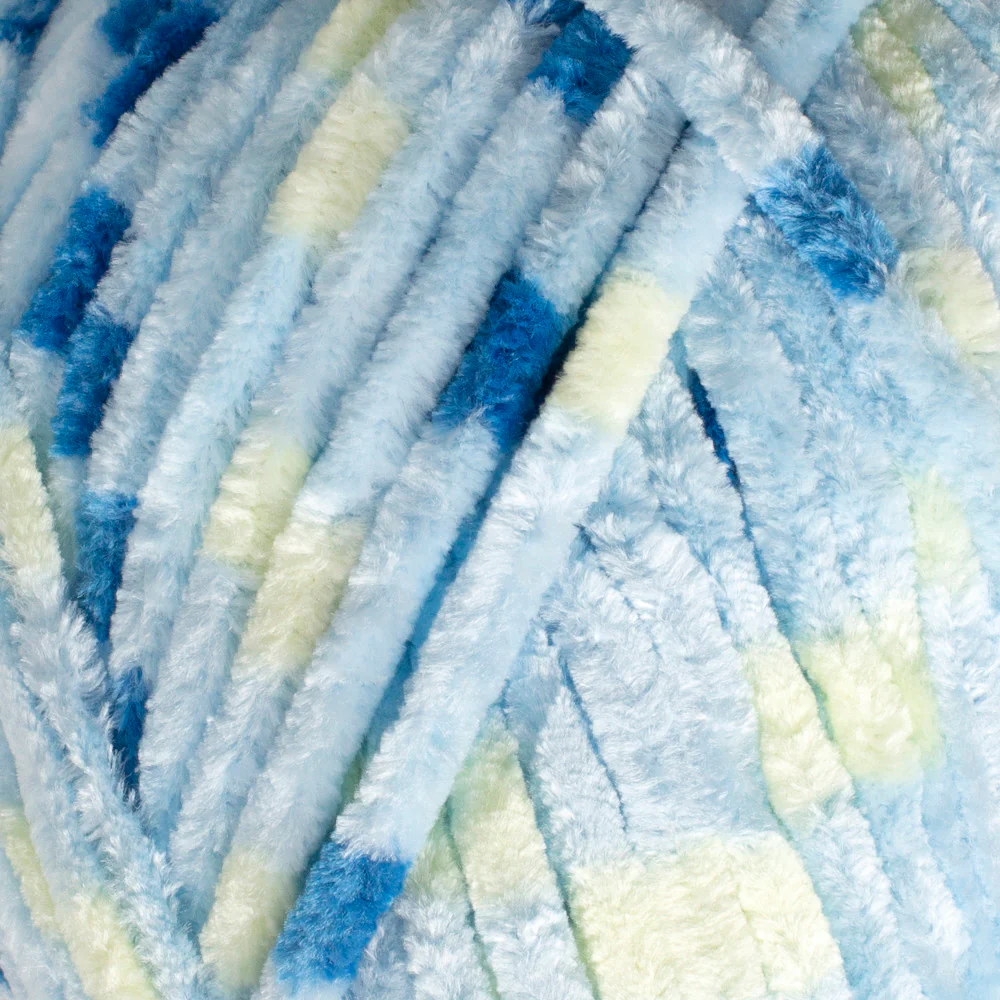 Himalaya Dolphin Baby Colors Chenille Yarn, Variegated - 80403 - Image 2