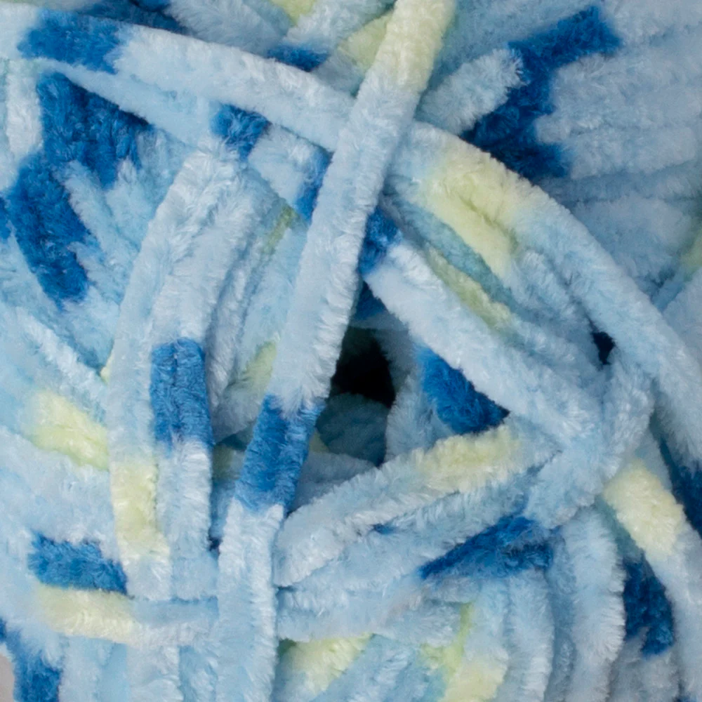 Himalaya Dolphin Baby Colors Chenille Yarn, Variegated - 80403 - Image 3