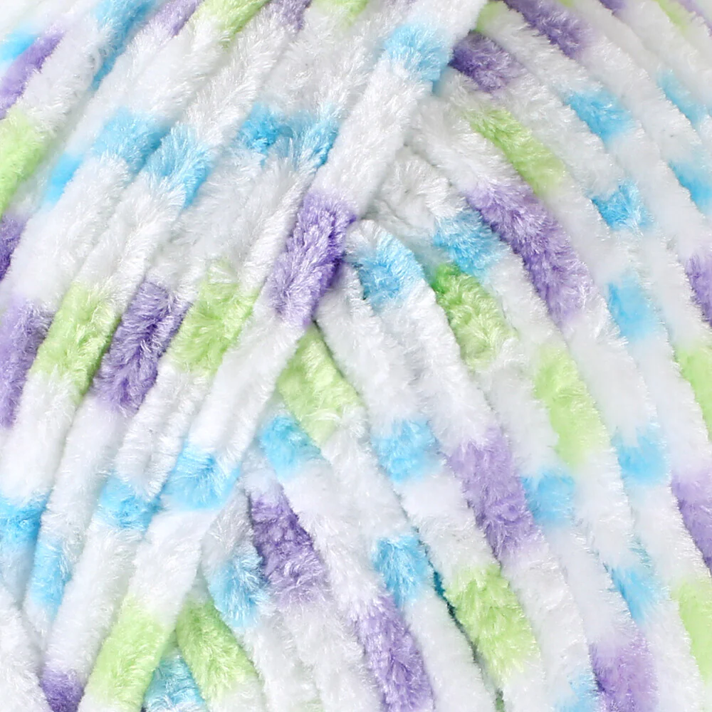 Himalaya Dolphin Baby Colors Chenille Yarn, Variegated - 80422 - Image 2