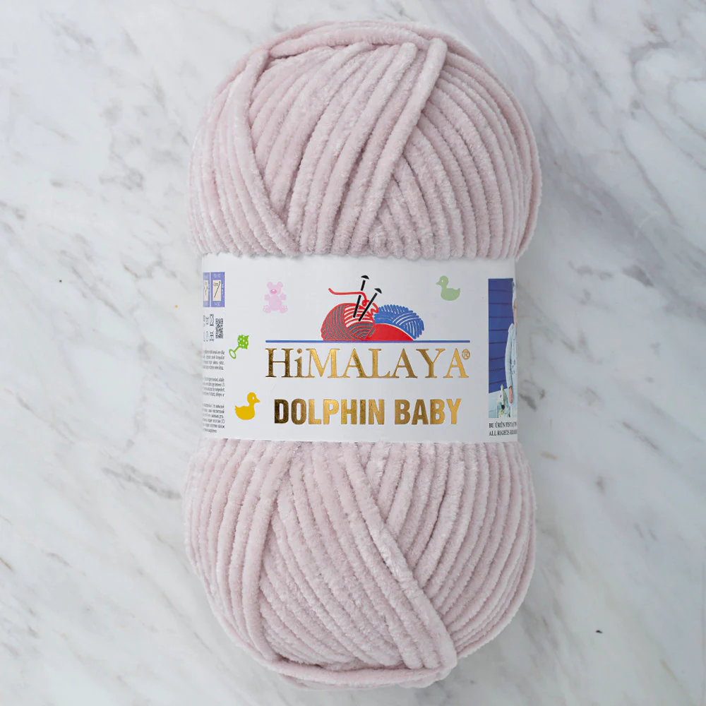 Himalaya Dolphin Baby Chenille Yarn, Beige - 80342