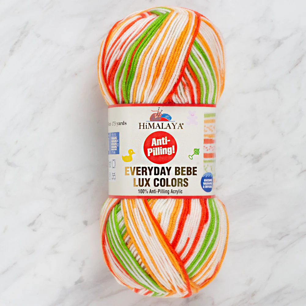 Himalaya Everyday Bebe Lux Colors Yarn, Variegated - 71401