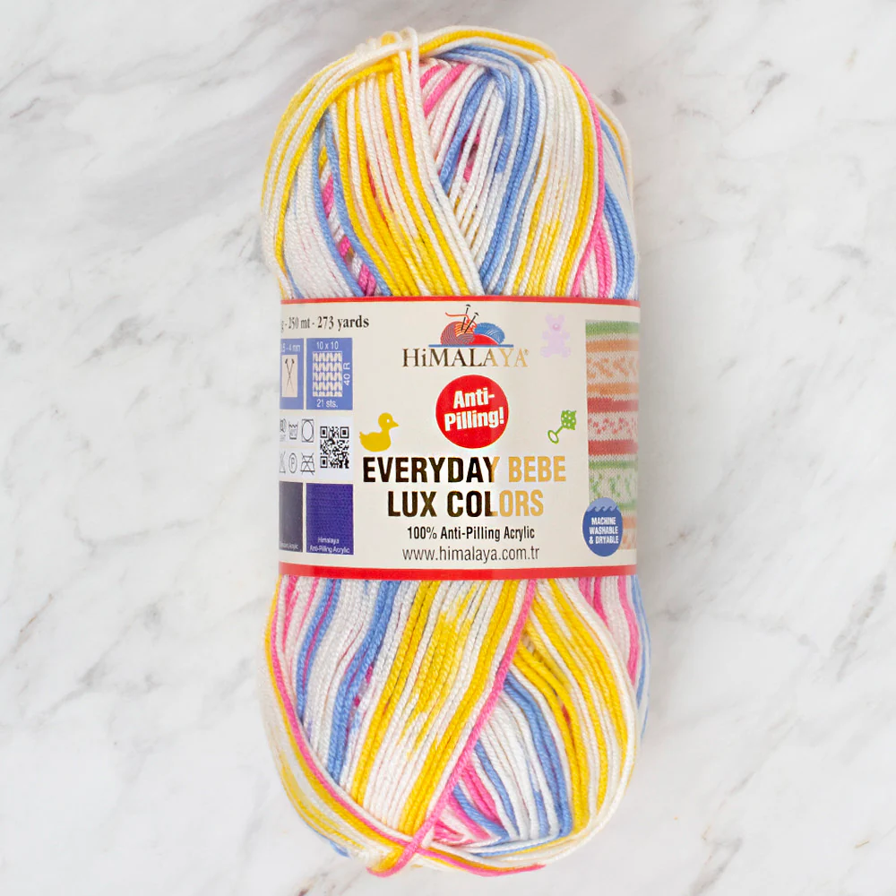 Himalaya Everyday Bebe Lux Colors Yarn, Variegated - 71410