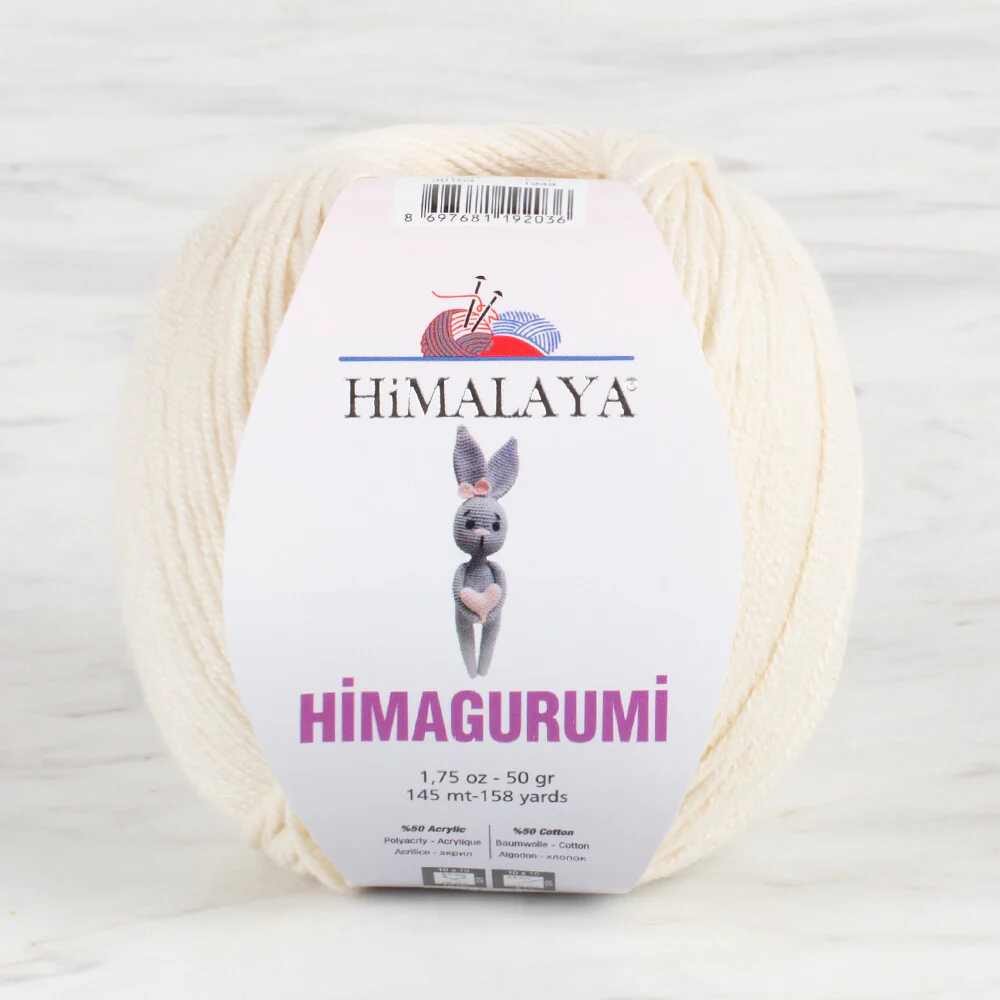 Himalaya Himagurumi 50 Gr Yarn, Cream - 30103