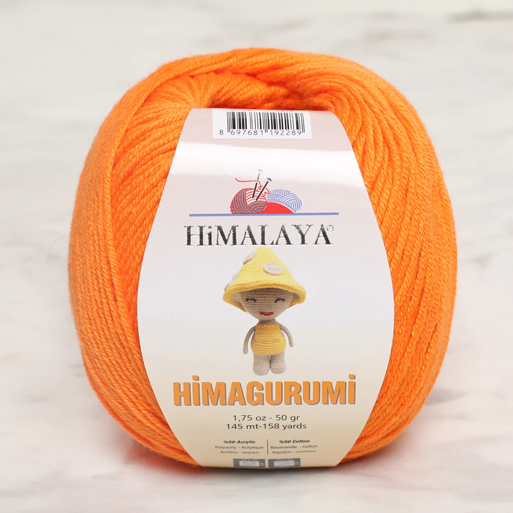 Himalaya Himagurumi 50 Gr Yarn, Orange - 30128