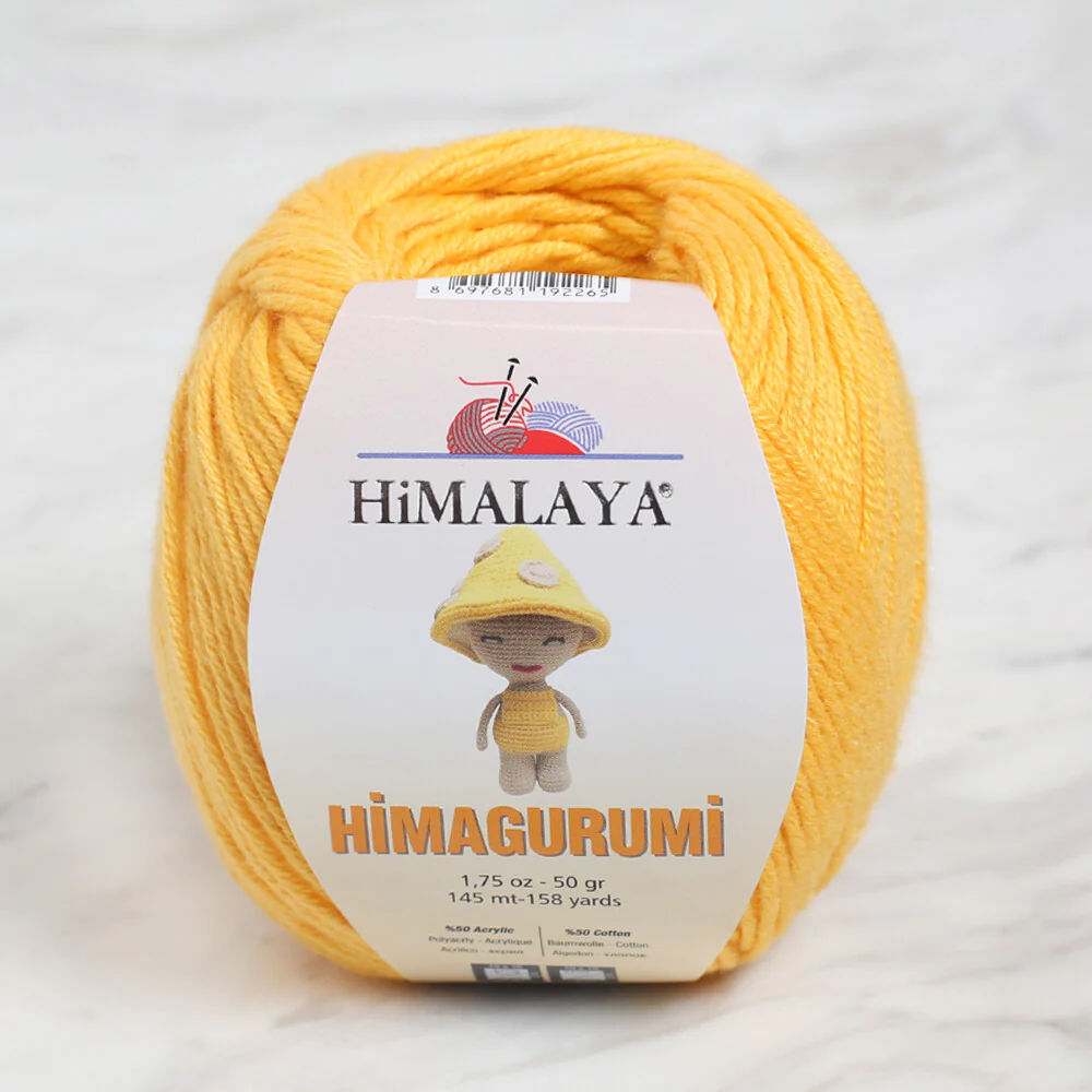 Himalaya Himagurumi 50 Gr Yarn, Yellow - 30126