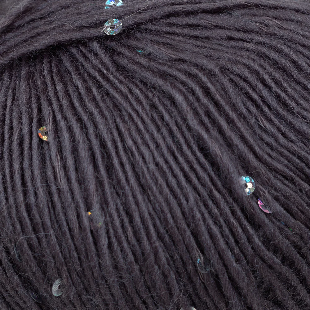 Himalaya Pınar Pullu Hand Knitting Yarn , Grey - 61209 - Image 2