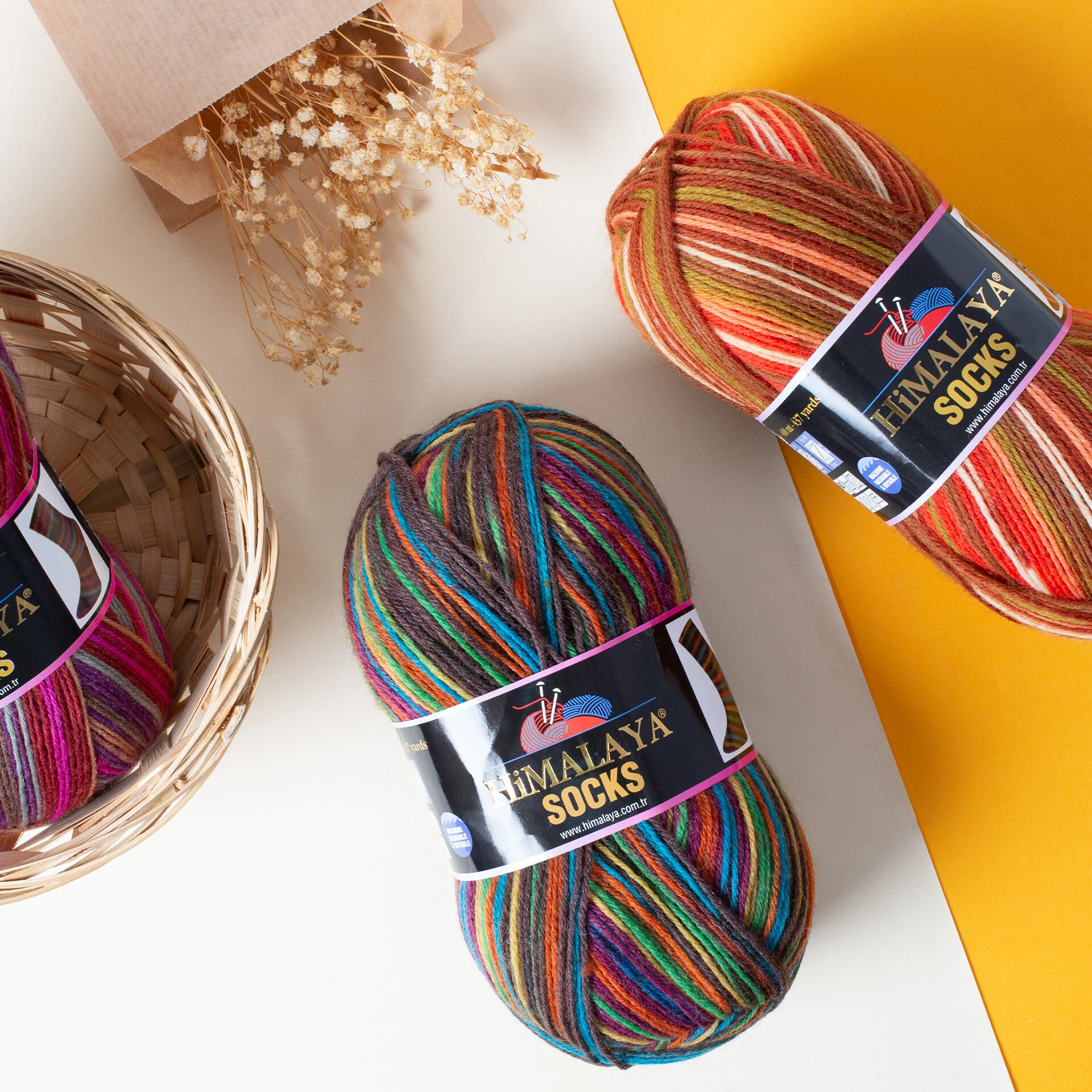Himalaya Socks Yarn, Variegated - 150-02 - Image 3