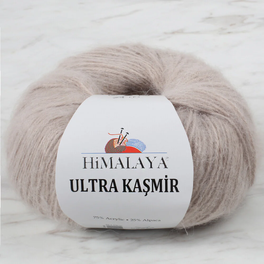 Himalaya Ultra Kaşmir Knitting Yarn, Beige - 56811