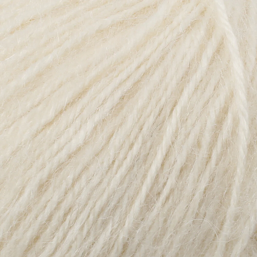 Himalaya Ultra Kaşmir Knitting Yarn, Cream - 56809 - Image 2