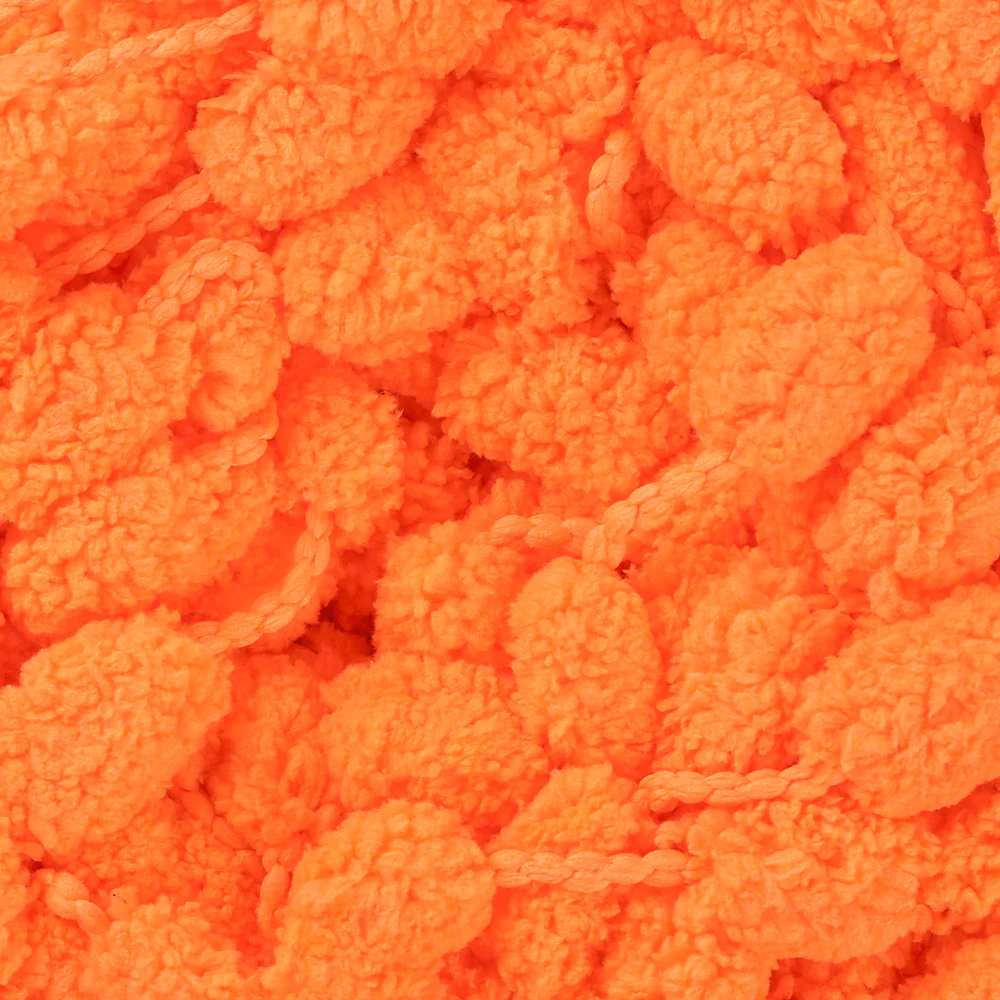 Himalaya Yo-Yo Hand Knitting Yarn , Neon Orange - 82128 - Image 2