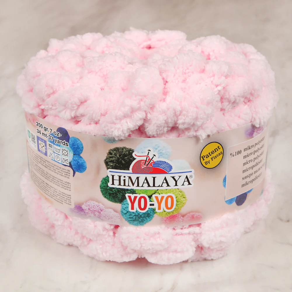 Himalaya Yo-Yo Hand Knitting Yarn - Pink - 82106