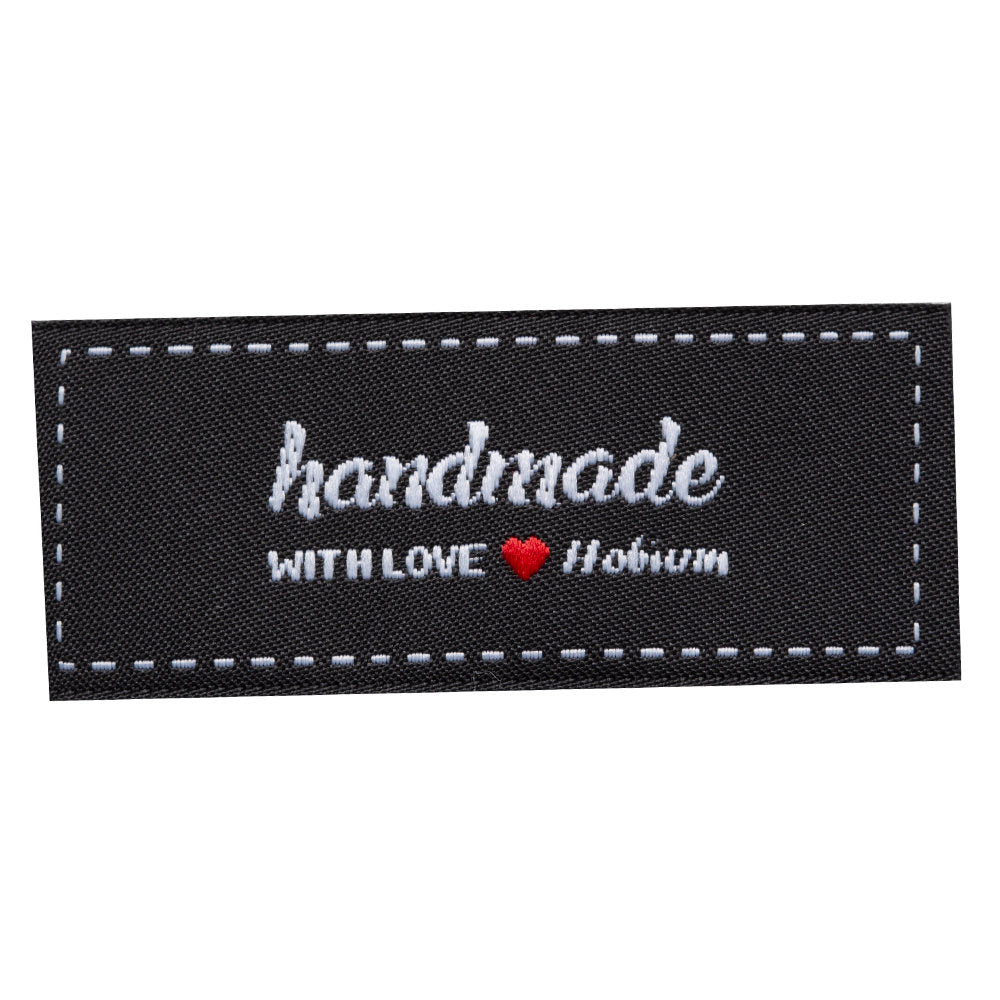 Hobium 10 Pcs "HandMade" Fabric Label - Image 5