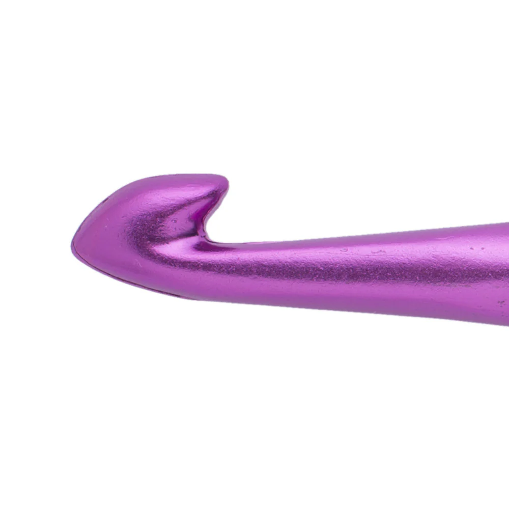 Kartopu 10 mm 15 cm Metal Crochet Hook, Purple - Image 2