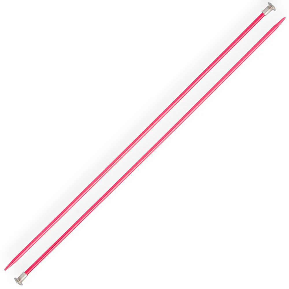Kartopu 2.5 mm 25 cm Knitting Needles for Kid, Red