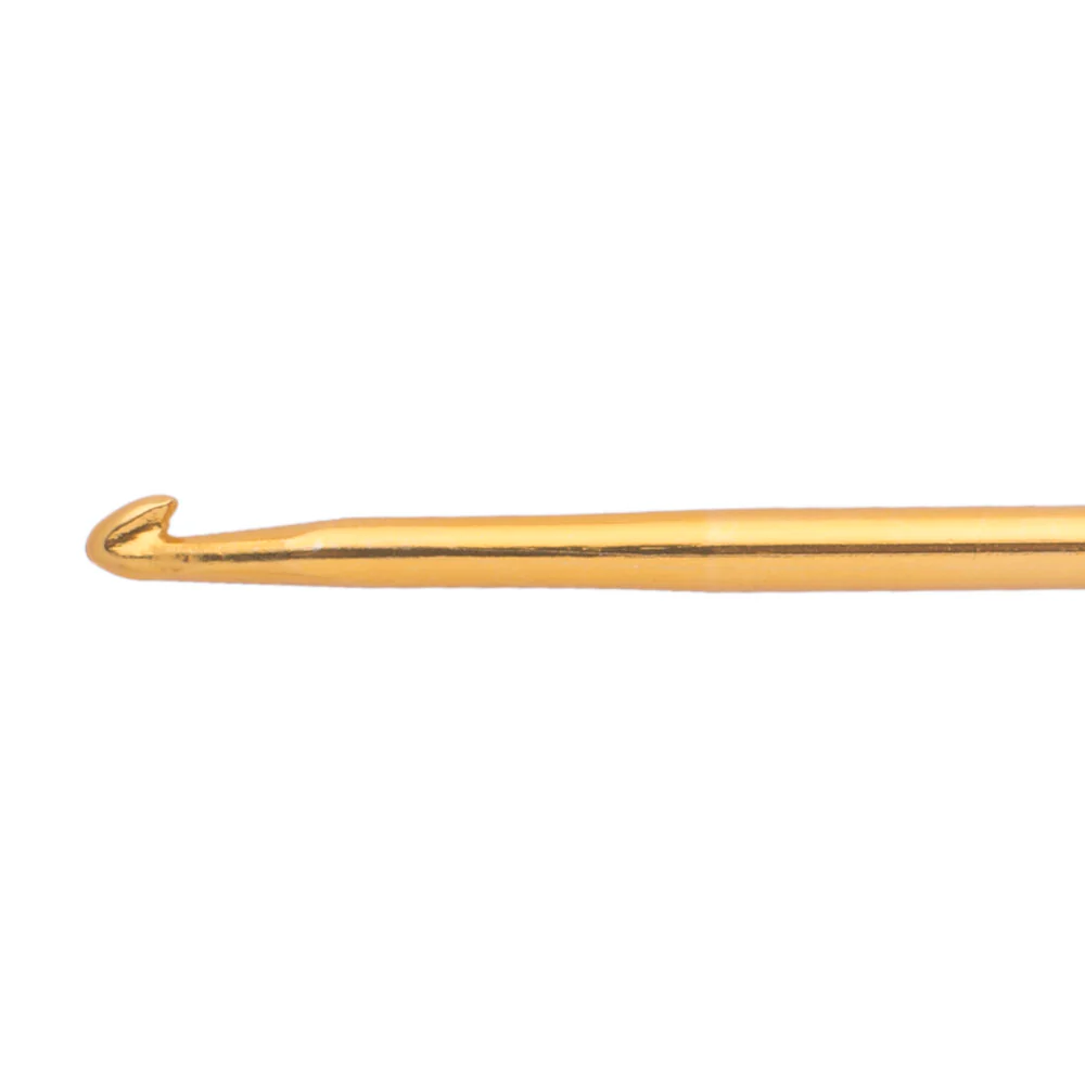 Kartopu 3 mm 15 cm Metal Crochet Hook, Gold - Image 2
