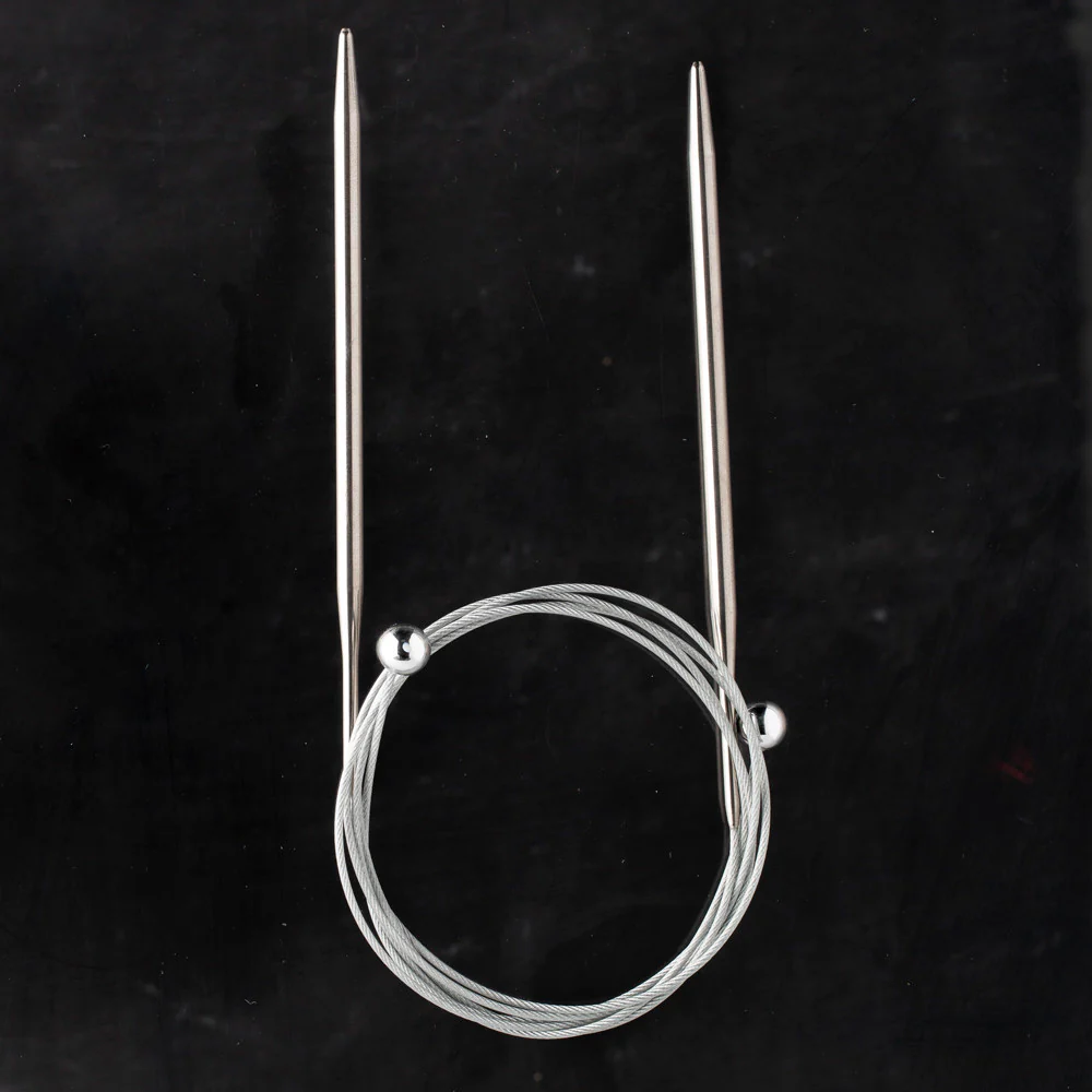 Kartopu 1 Pair 5 mm 60 cm Flexible Knitting Needle - Image 2