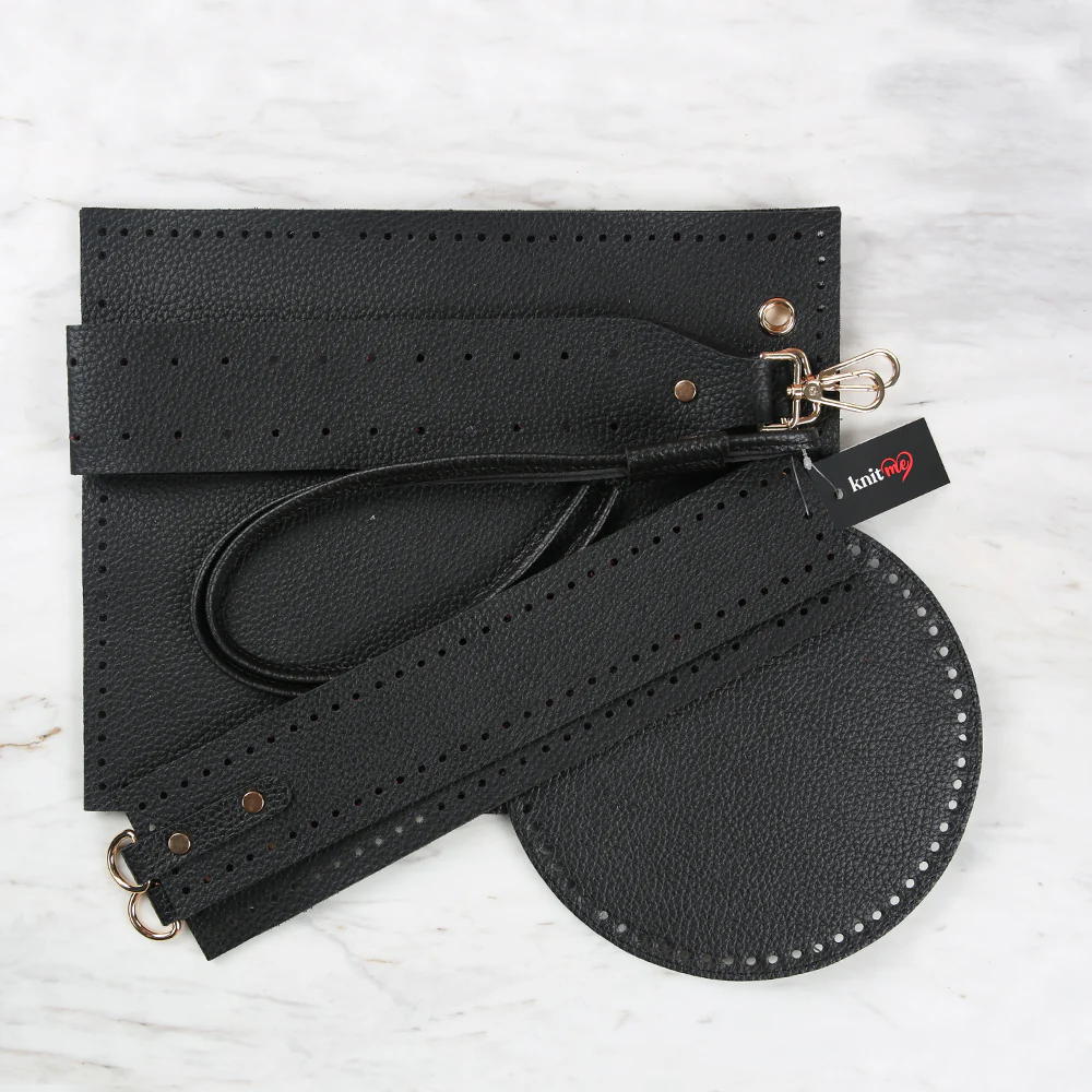 Knitme Bucket Bag Set Black BA-0114