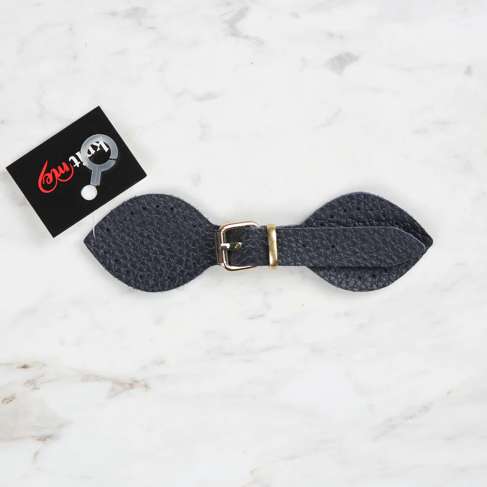 Knitme Butterfly Insect 14 cm Navy Blue BA-0028