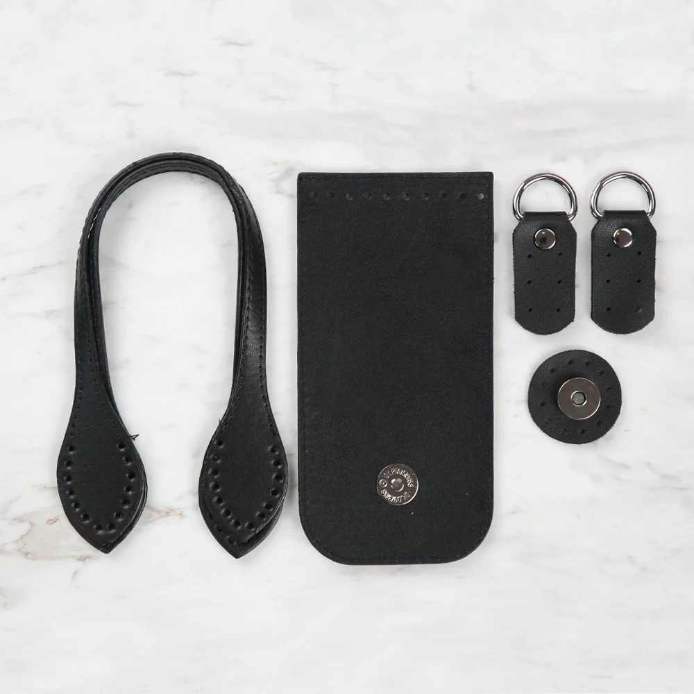 Knitme Fashion Bag Kit 8.5x17 cm Black BA-0065