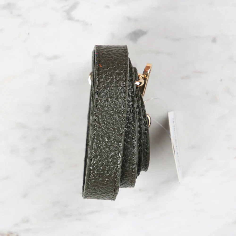Knitme Sliding Buckle Bag Strap 130x2 cm Khaki BA-0072 - Image 2