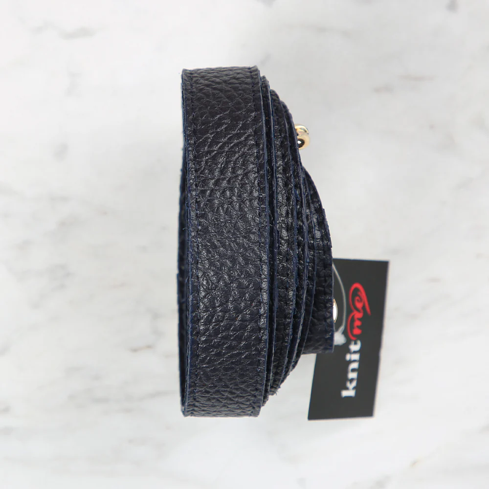 Knitme Sliding Buckle Bag Strap 130x2 cm Navy Blue BA-0072 - Image 2