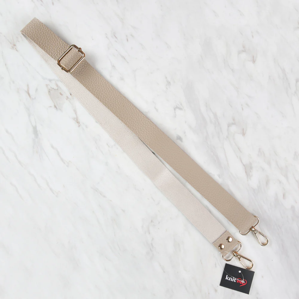 Knitme Sliding Buckle Bag Strap 130x3 cm Beige BA-0004