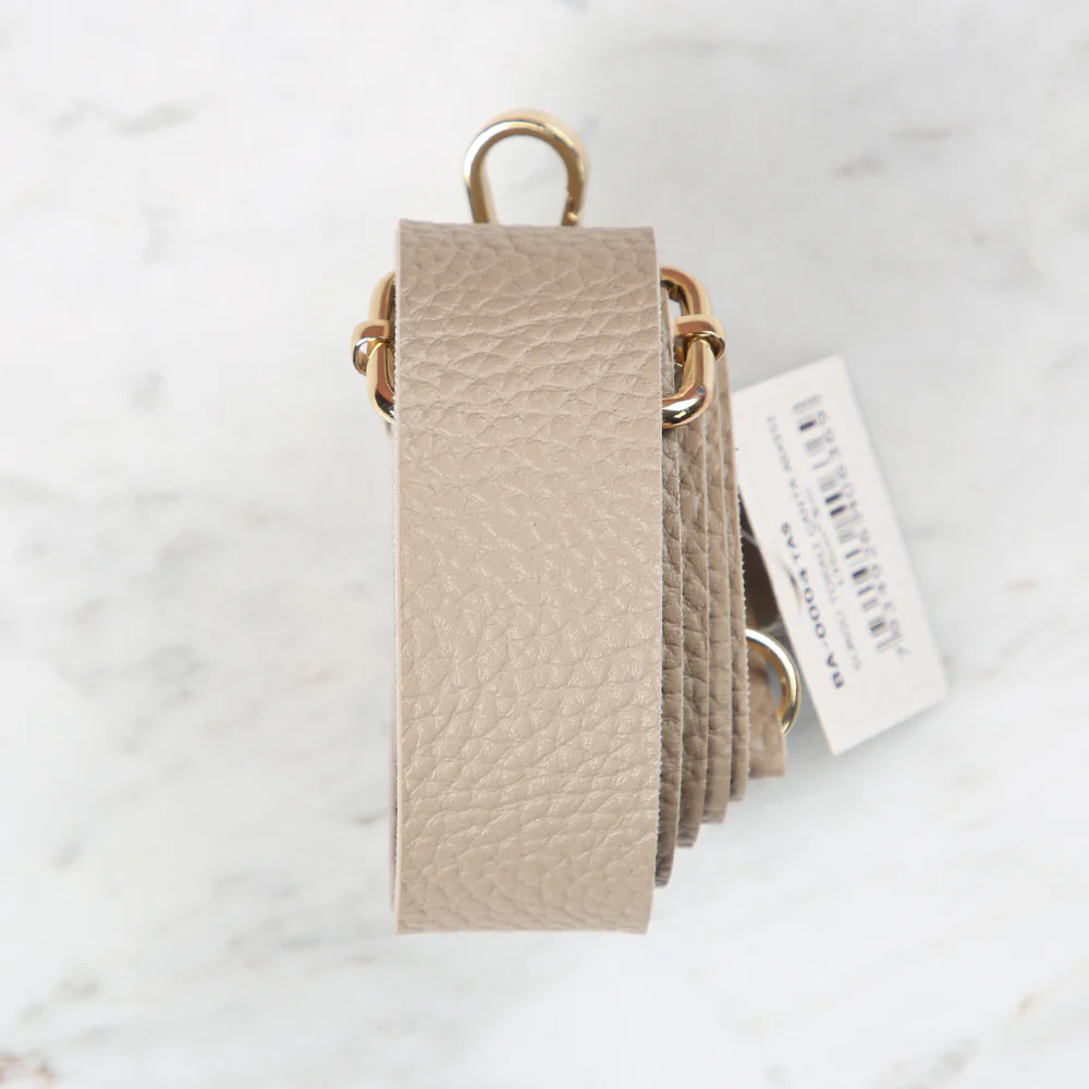 Knitme Sliding Buckle Bag Strap 130x3 cm Beige BA-0004 - Image 2