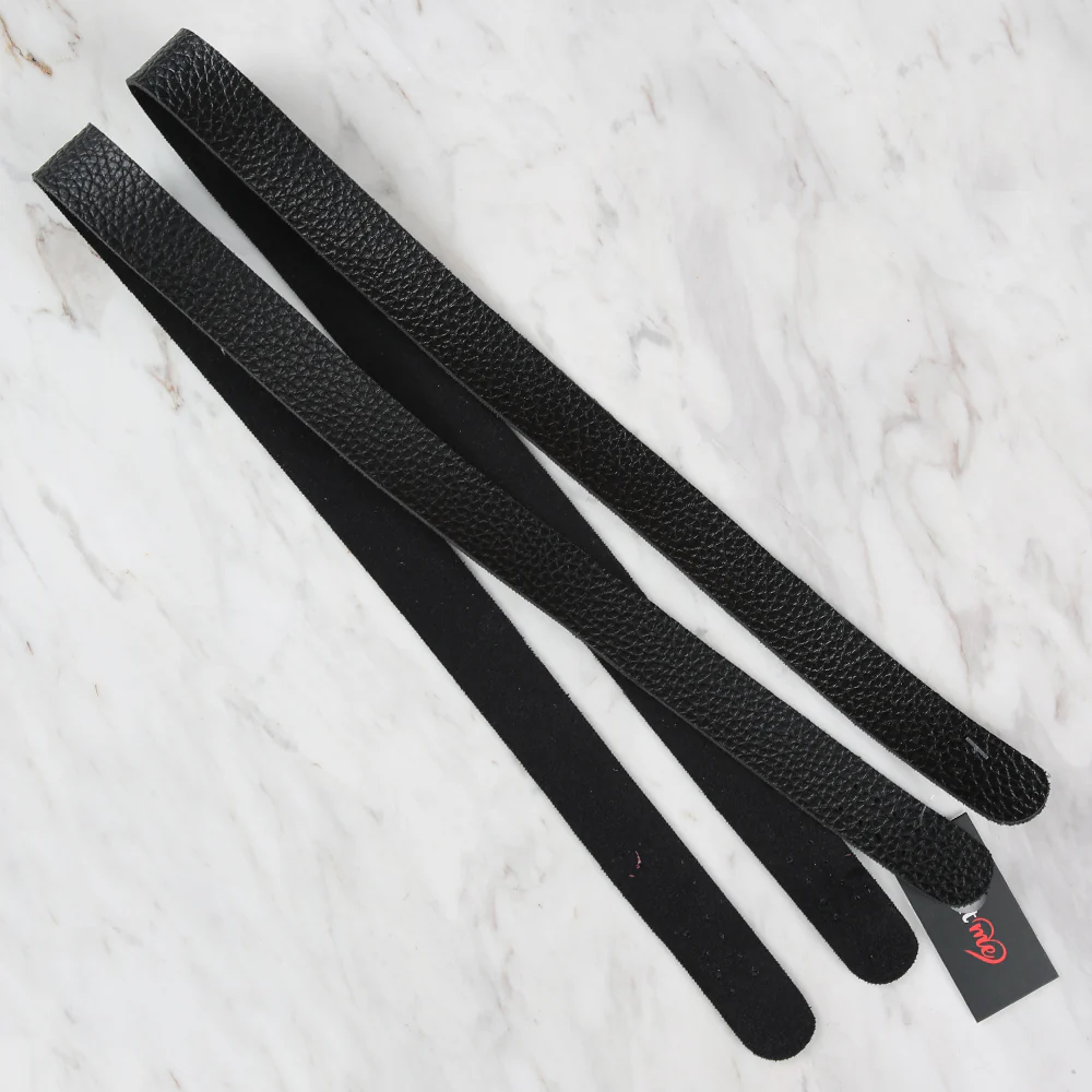 Knitme Sports Stitched Bag Hanger 75X2.5 cm Black BA-0006