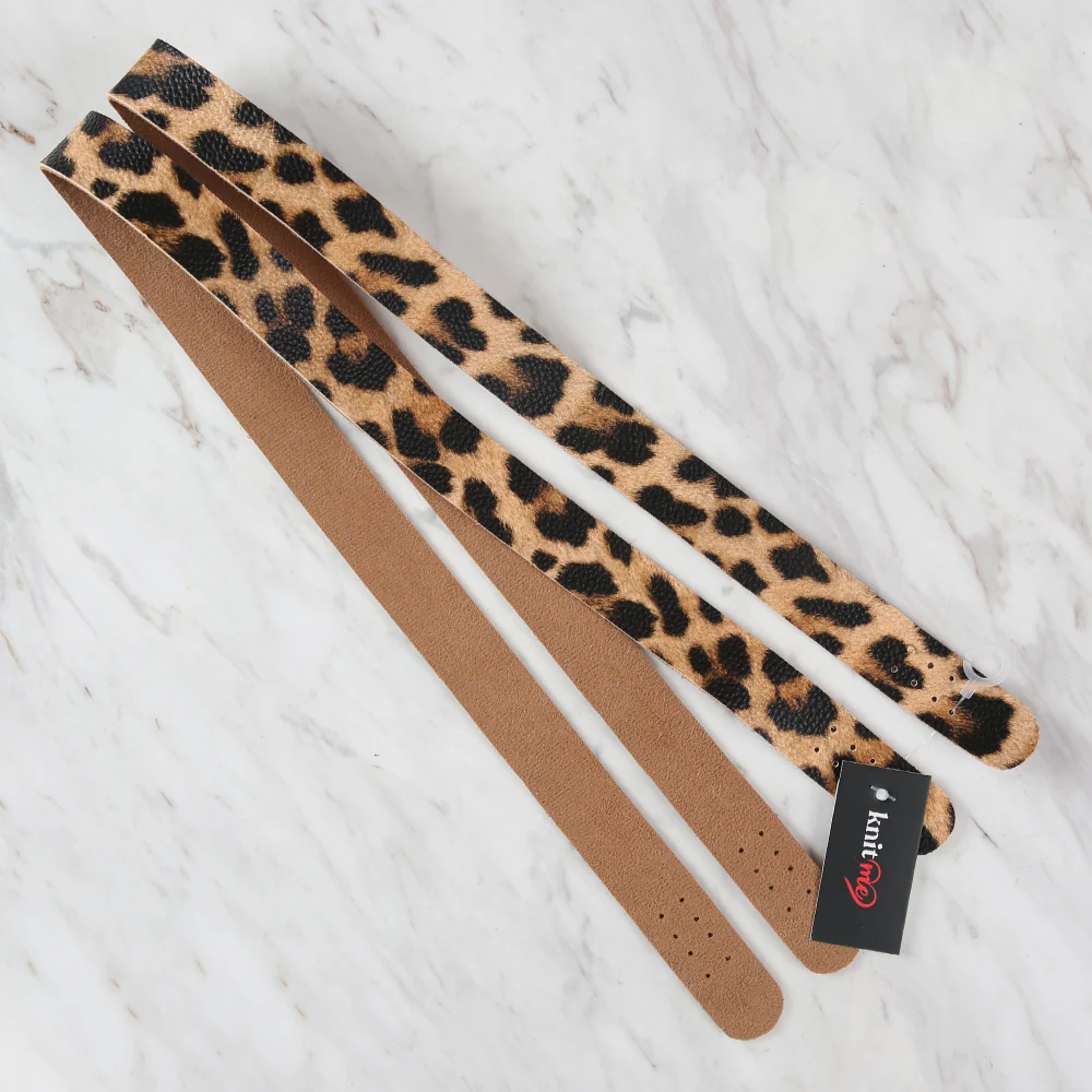 Knitme Sports Stitched Bag Hanger 75X2.5 cm Leopard BA-0006