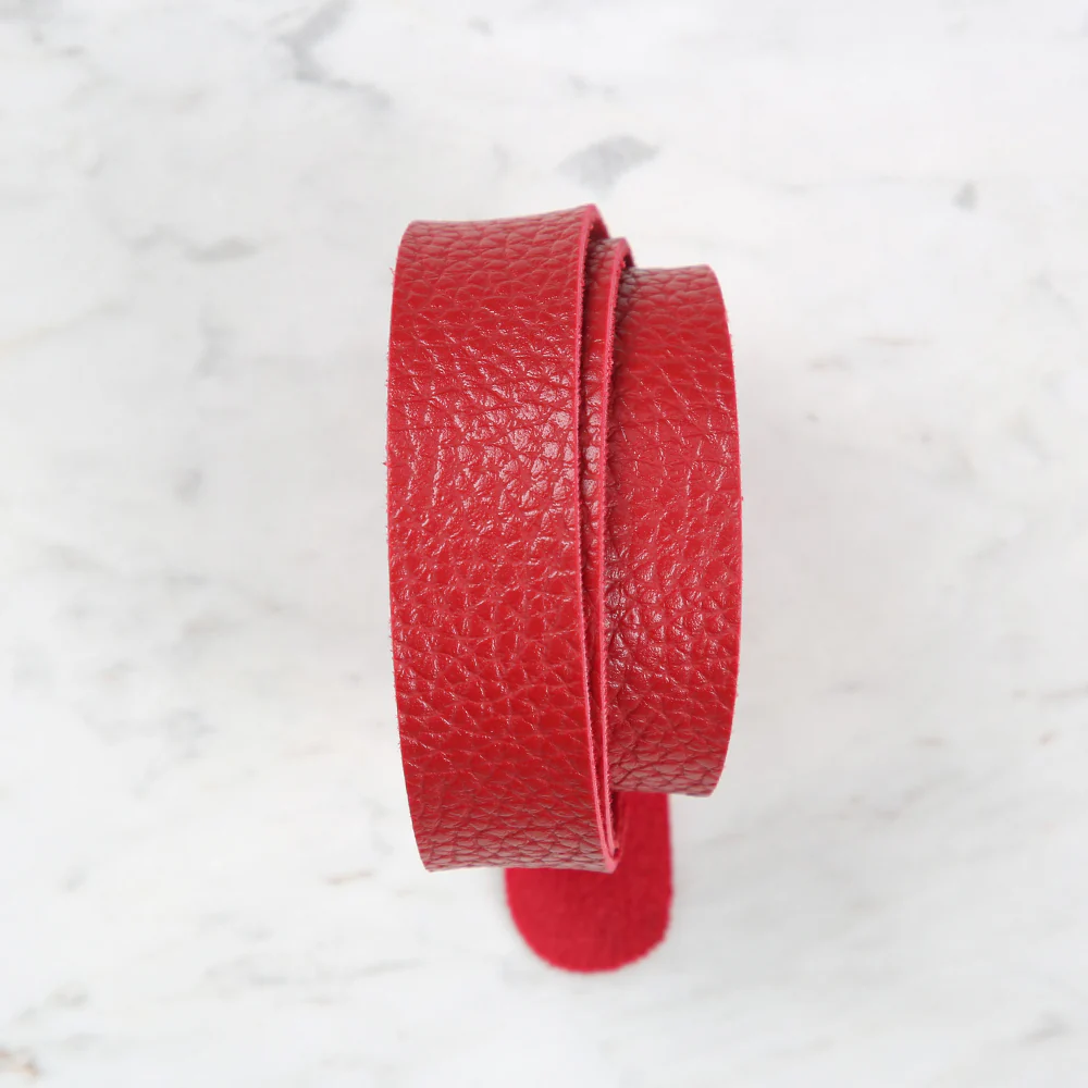 Knitme Sports Stitched Bag Hanger 75X2.5 cm Red BA-0006 - Image 2