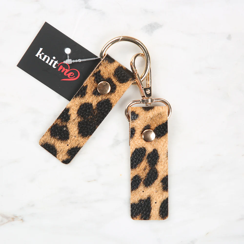 Knitme Spring Hook Lock 2.5x20 cm Leopard BA-0056