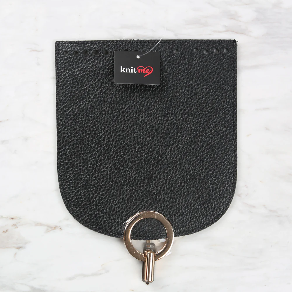 Knitme Stitched Locked Cover 18x20 cm Black BA-010021