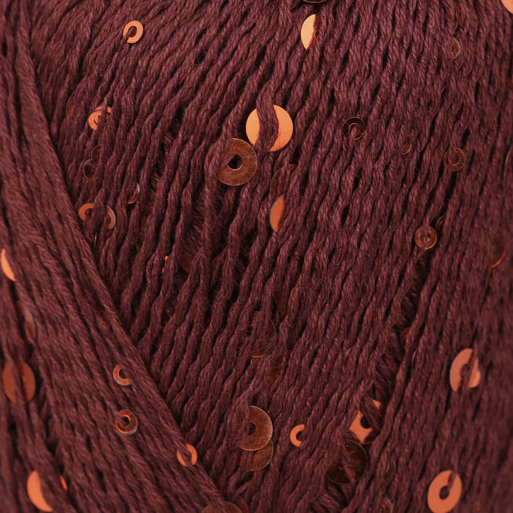 Knitme UNIQUE Hand Knitting Yarn ,Brick color 18 - Image 2
