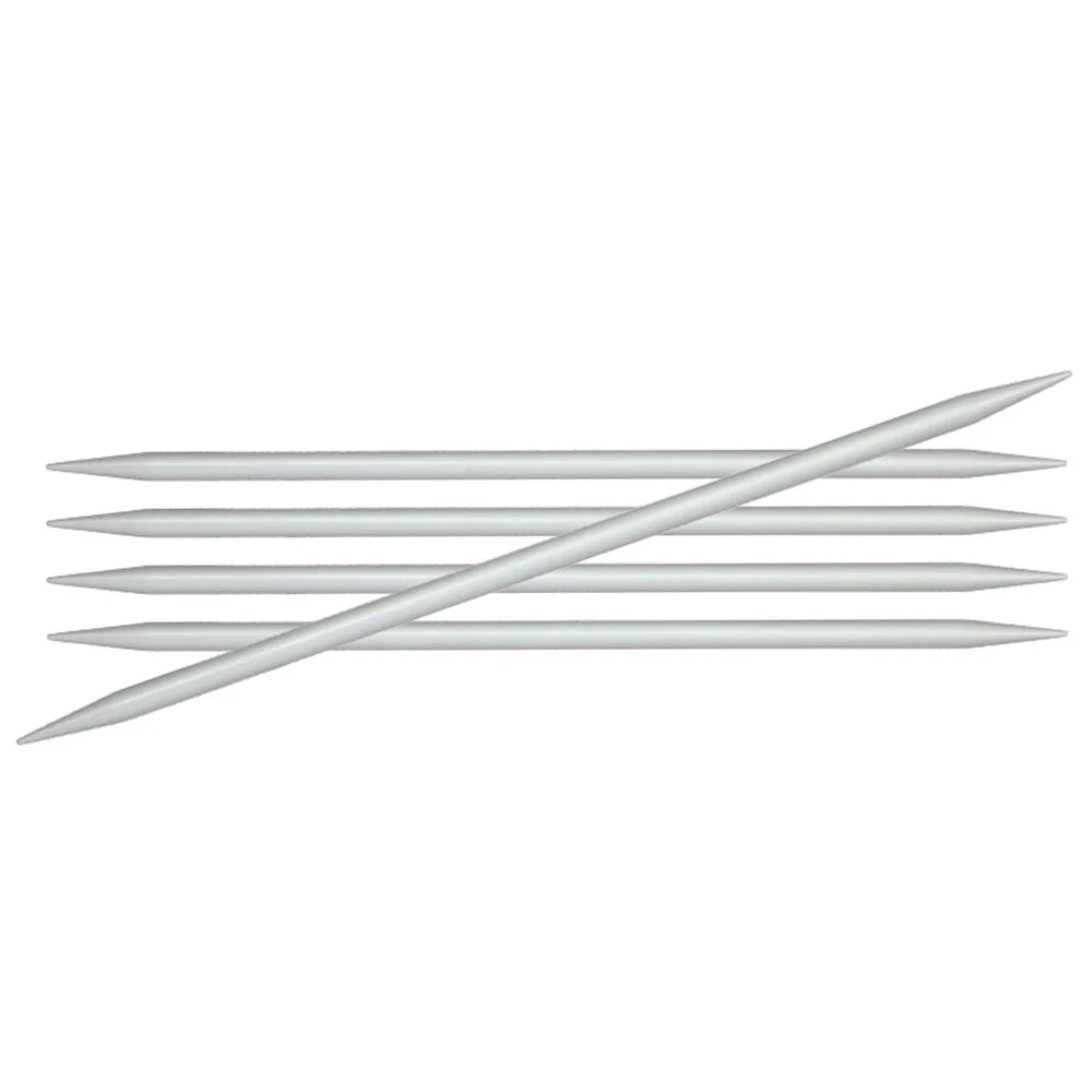 KnitPro Basix Aluminium 2 mm 20 cm Double Pointed Needles - 45111 - Image 4