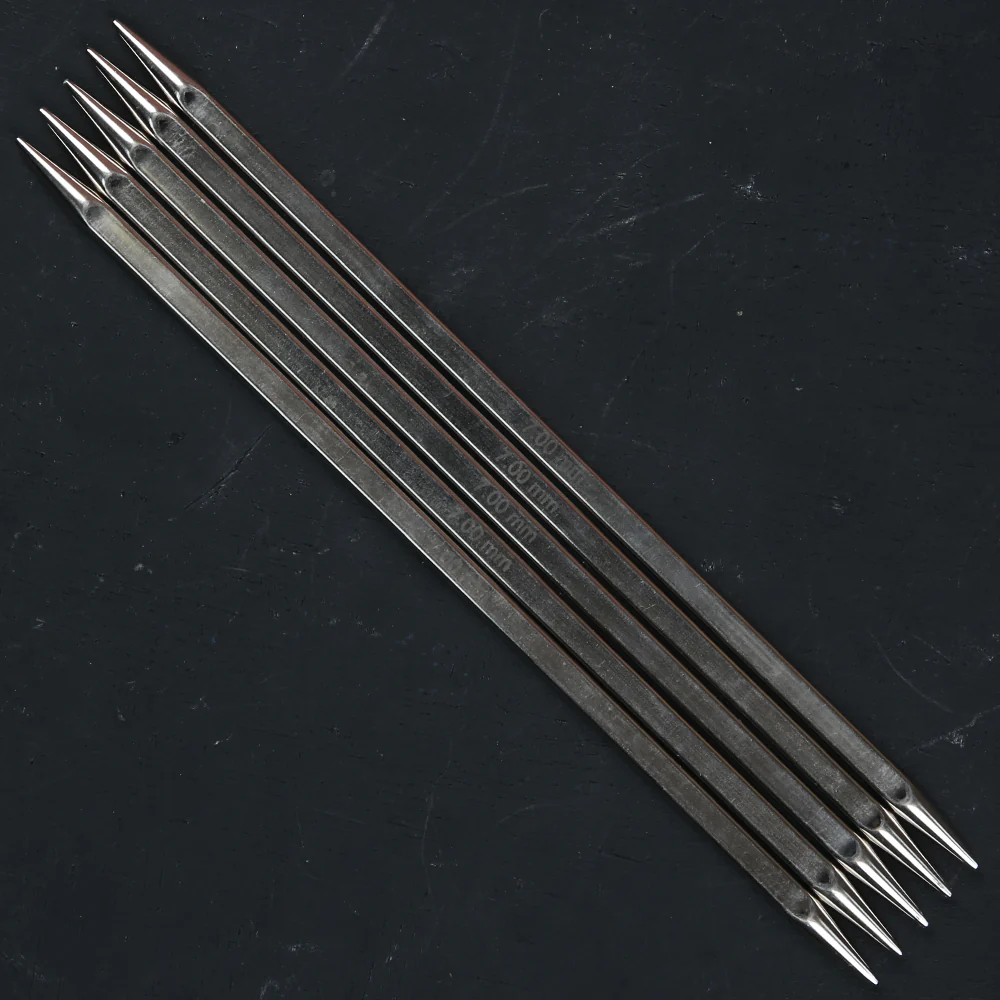 KnitPro Nova Cubics 7 mm 20 cm Double Pointed Needle Set of 5 - 12135 - Image 2