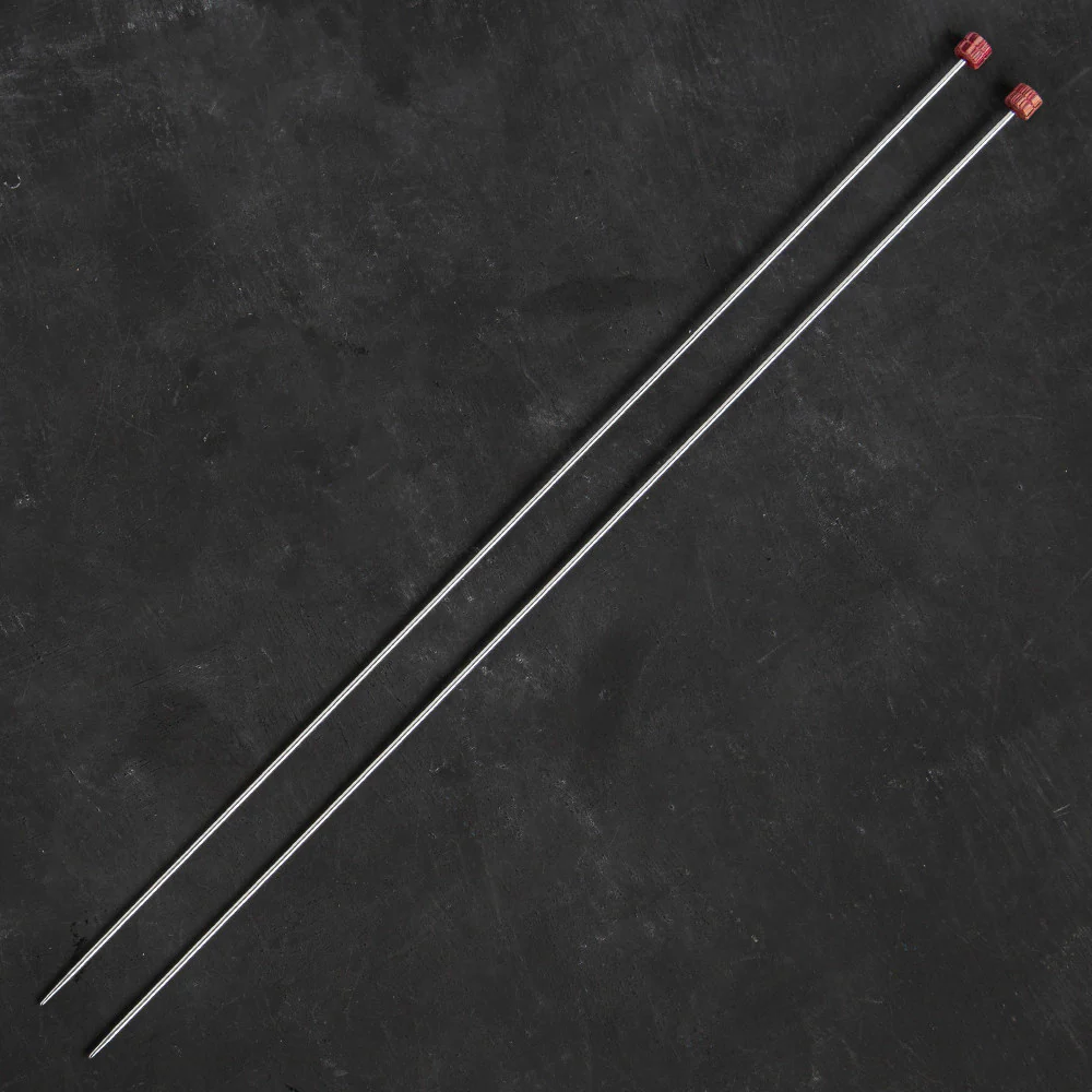 KnitPro Nova Metal 2 mm 35 cm Single Pointed Needles - 10276 - Image 2