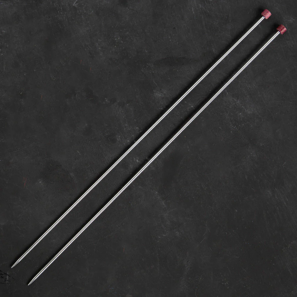 KnitPro Nova Metal 3 mm 35 cm Single Pointed Needles - 10229 - Image 2